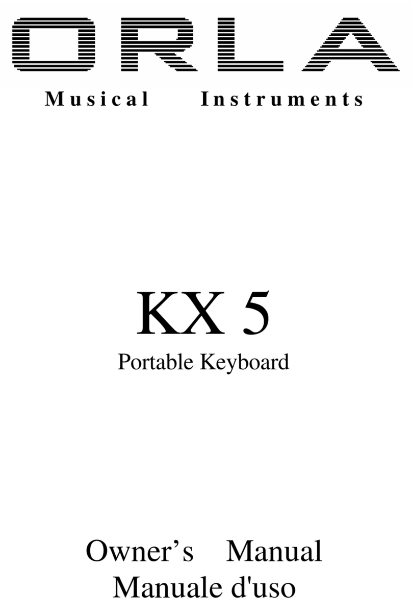 Orla KX 5 User manual