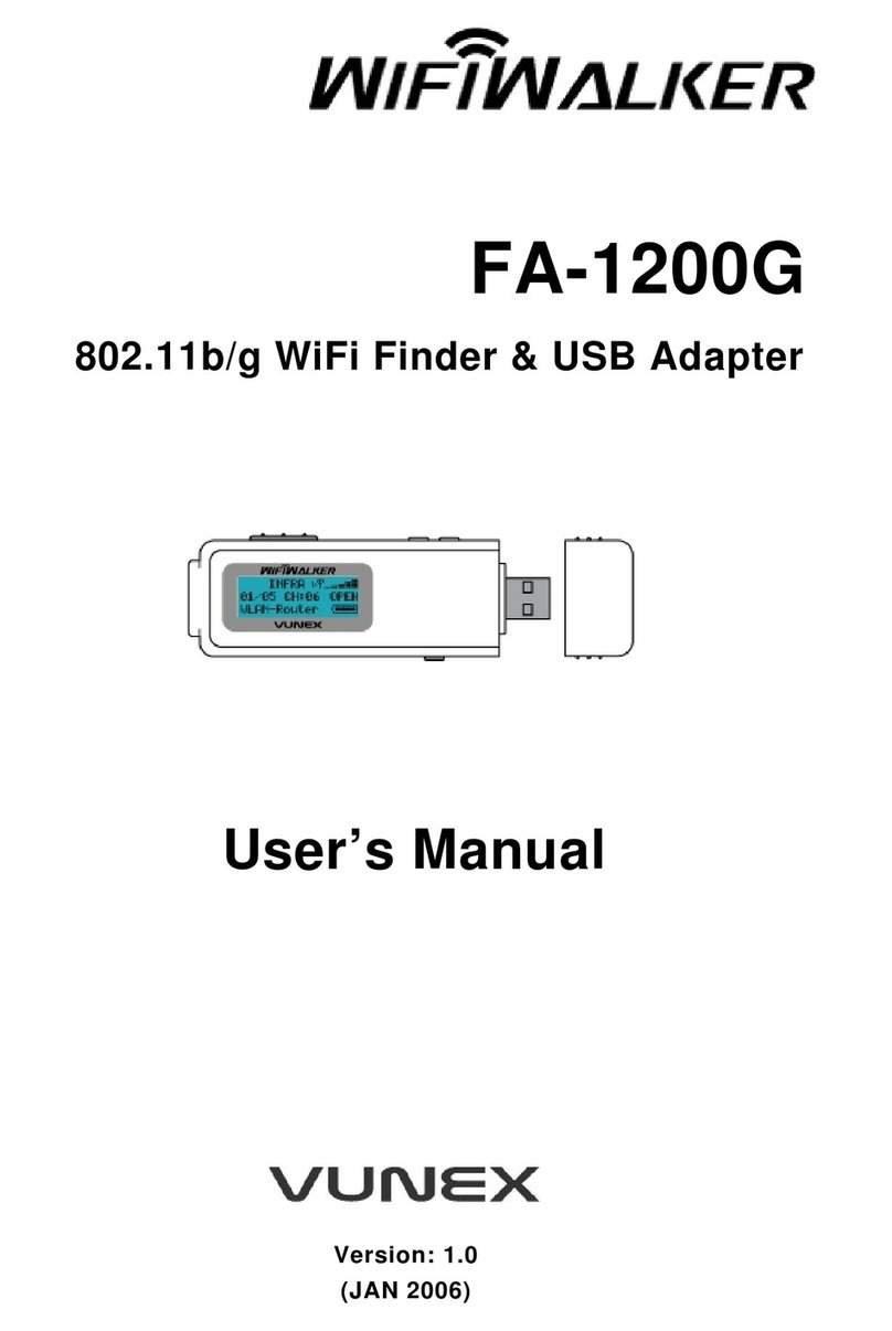 Wifiwalker FA-1200G User manual