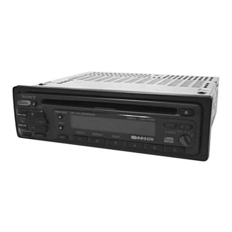 Sony CDX-4170R User manual