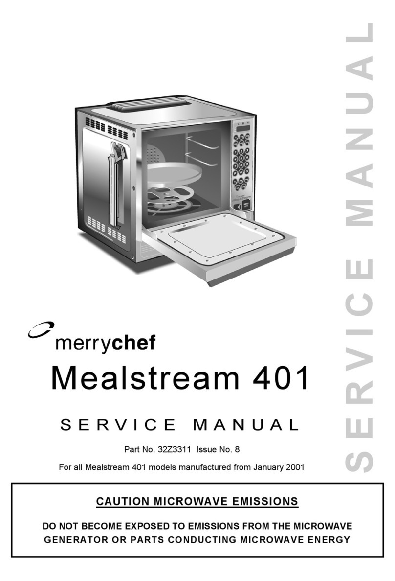 Merrychef Mealstream 401 User manual