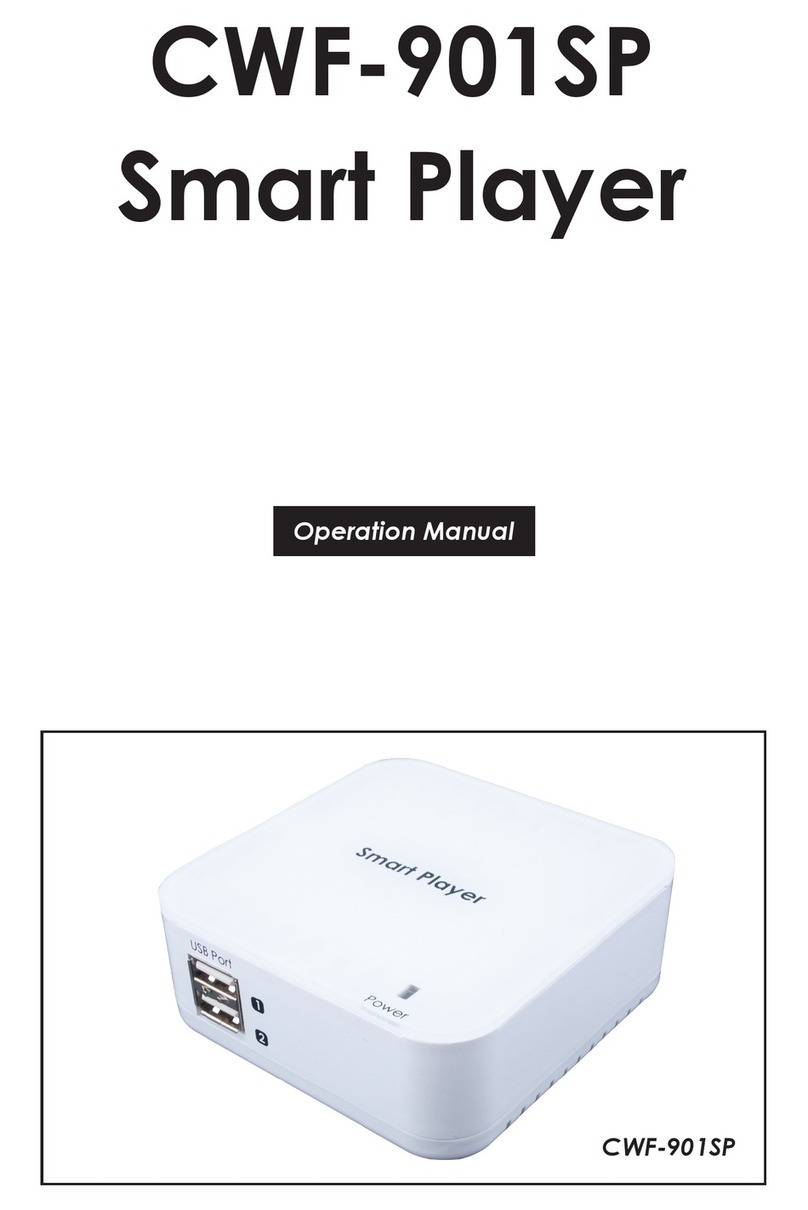 CYP CWF-901SP Operation manual