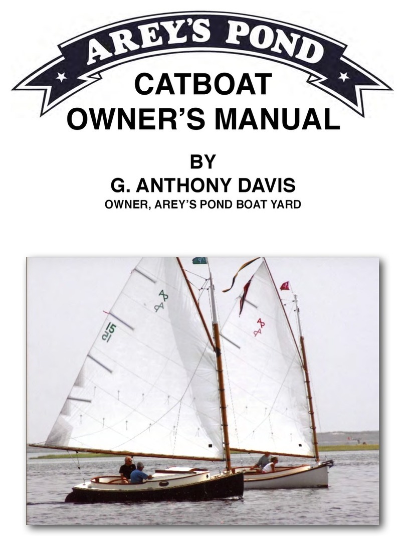 Arey's Pond 14' Cat owner's manual