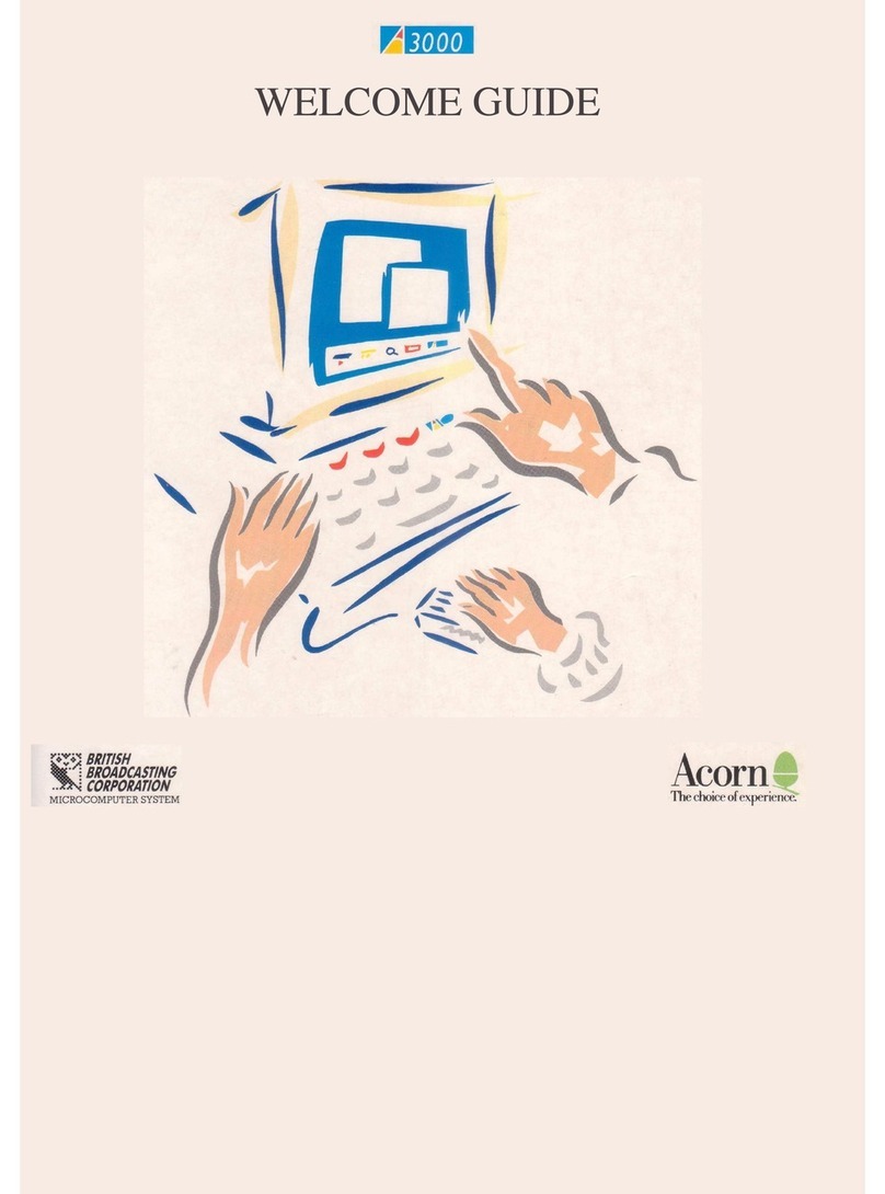 Acorn computer A3000 Operating and safety instructions