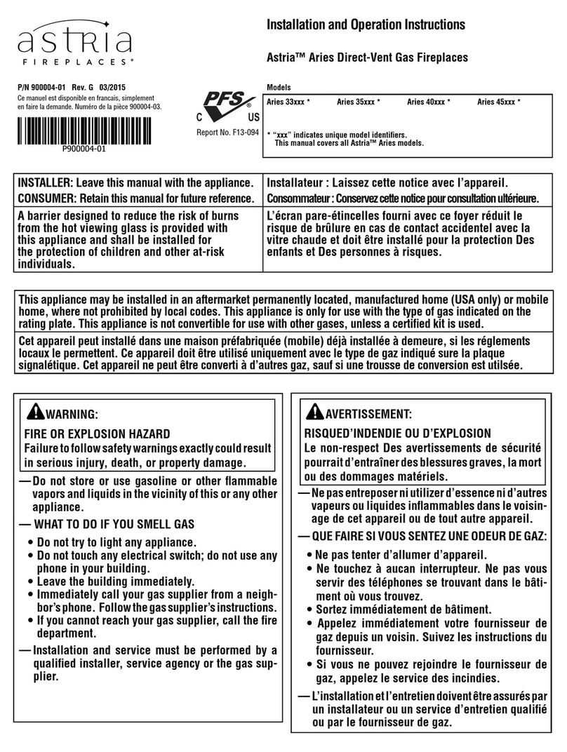 Astria Aries 33 User manual
