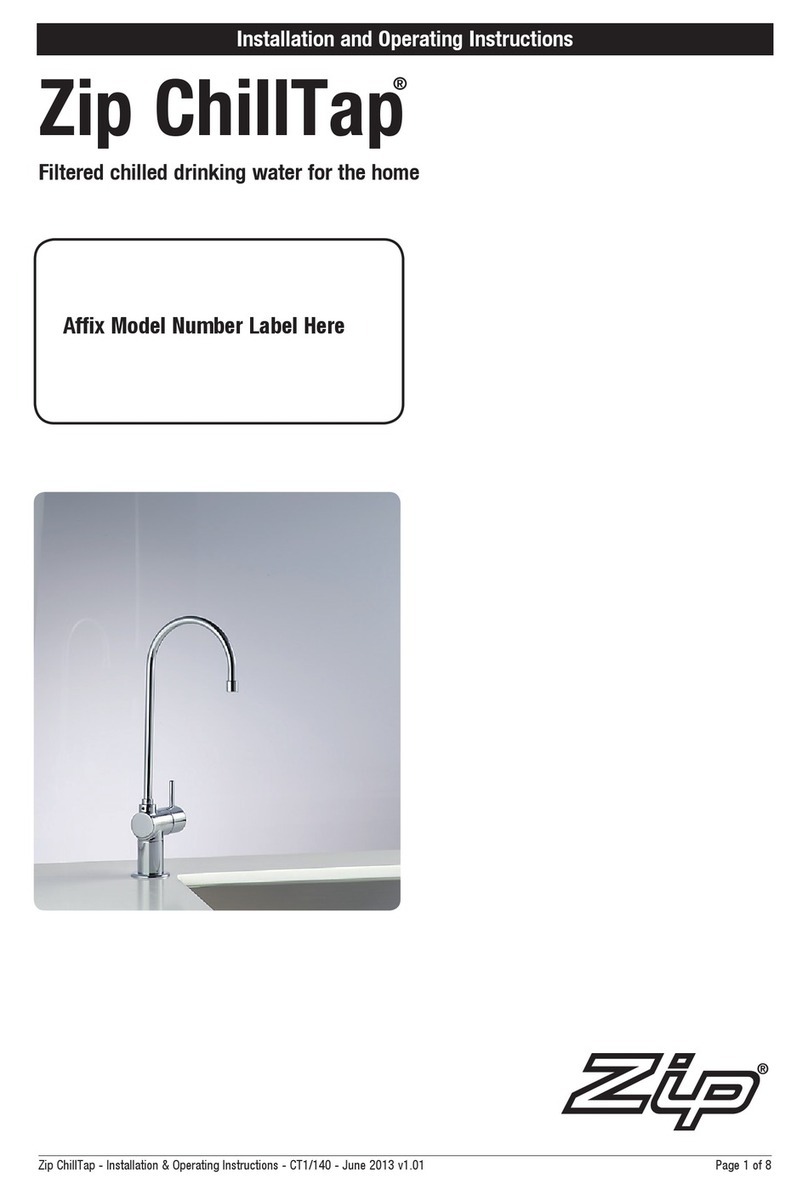 Zip ChillTap CT1/140 User manual