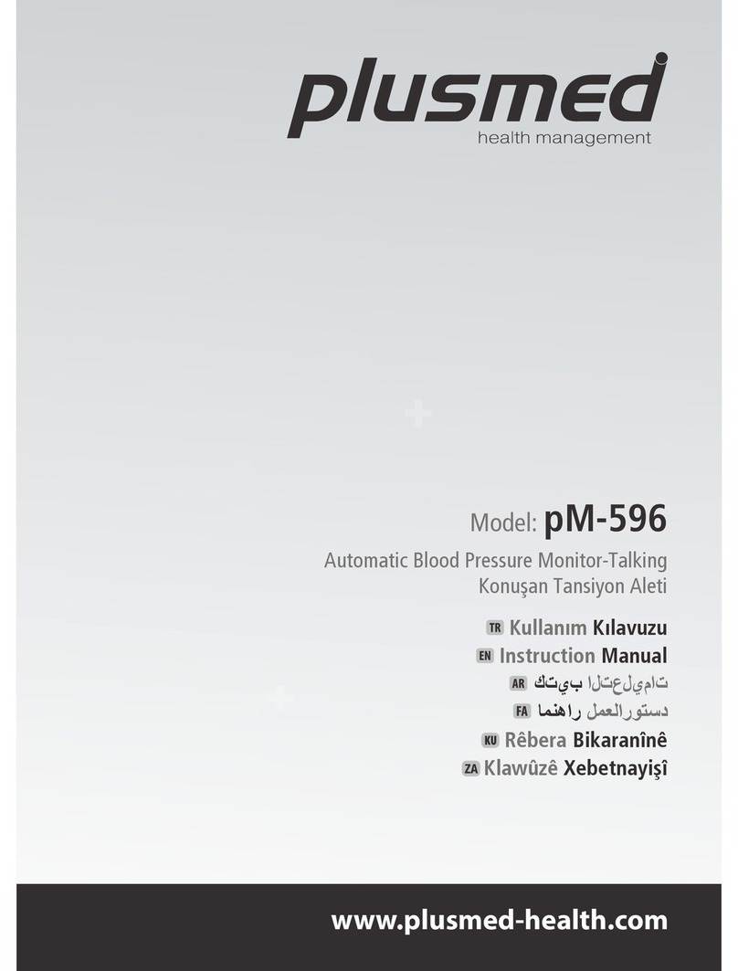 Plusmed pM-596 manual