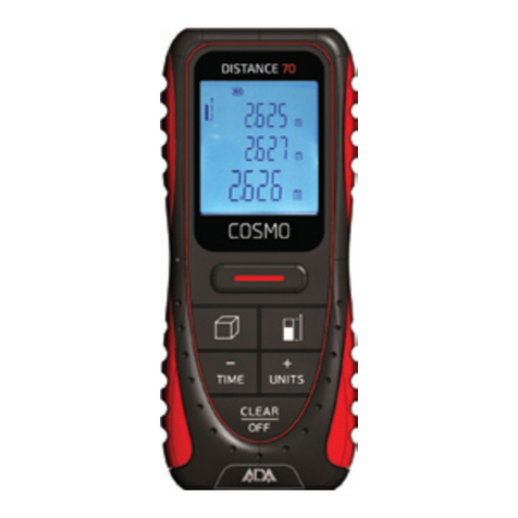 ADA INSTRUMENTS COSMO 70eter operating manual