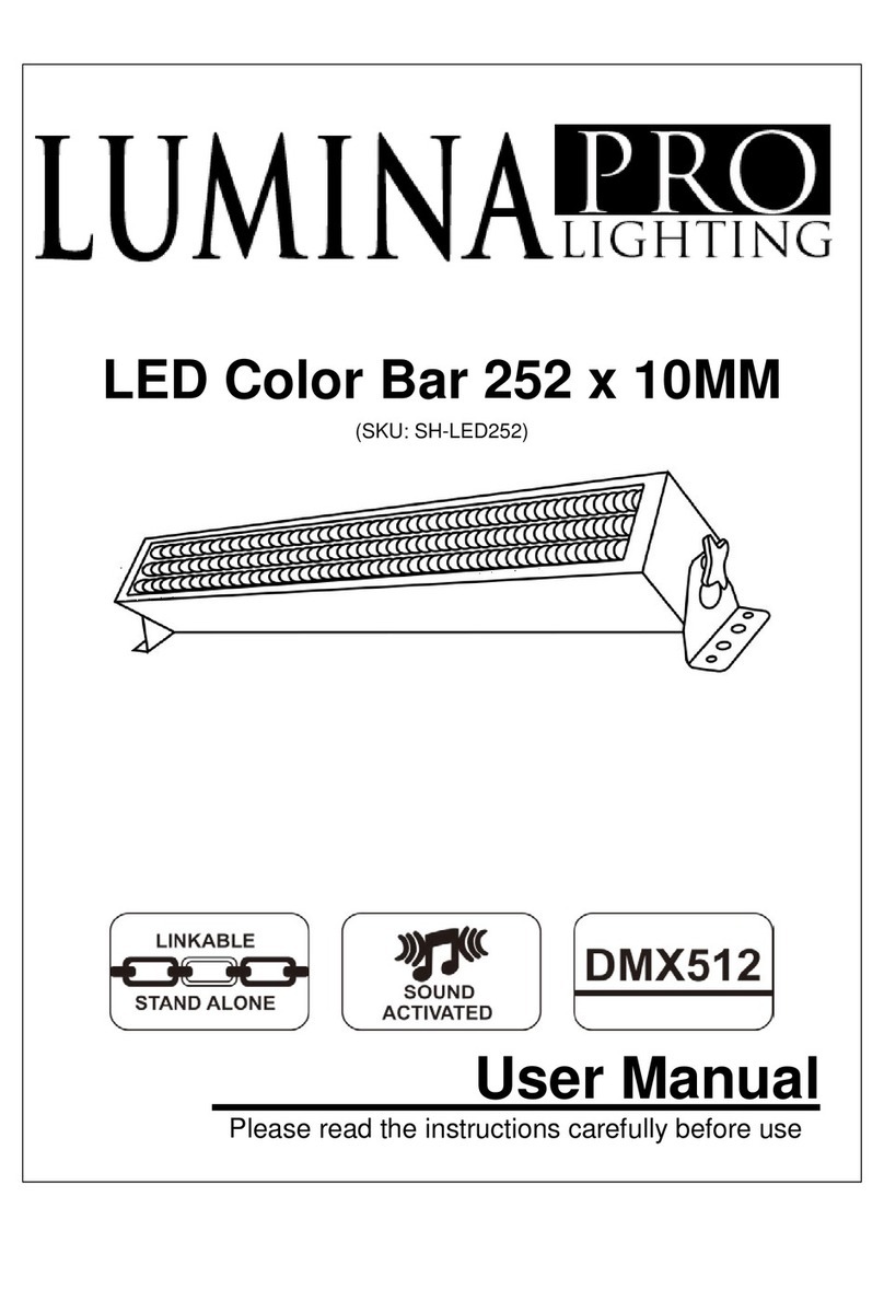 Lumina SH-LED252 User manual