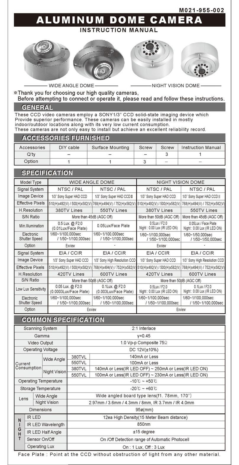 KT&C KPC-DW955 instruction manual