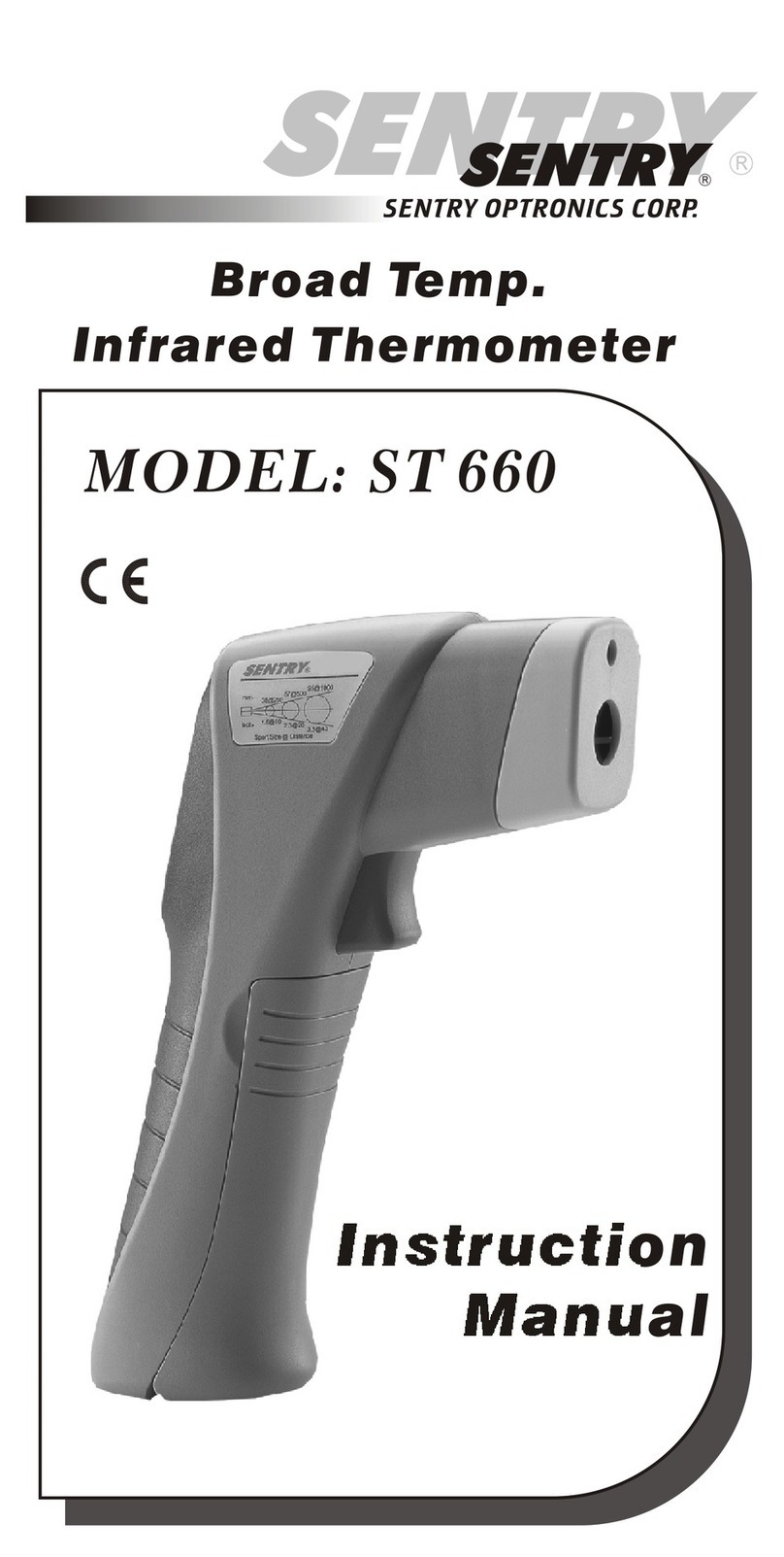 Sentry ST 660 instruction manual