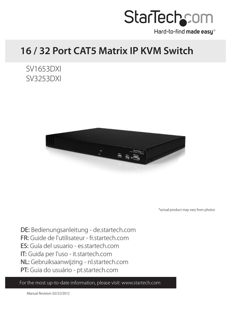 StarTech.com ENTERPRISE CLASS SV1653DXI instruction manual
