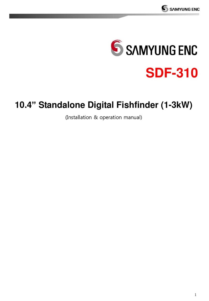 Samyung SDF-310 Installation & operation manual
