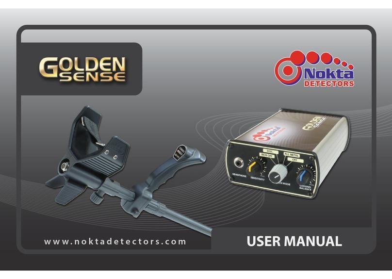 Nokta GOLDEN SENSE User manual