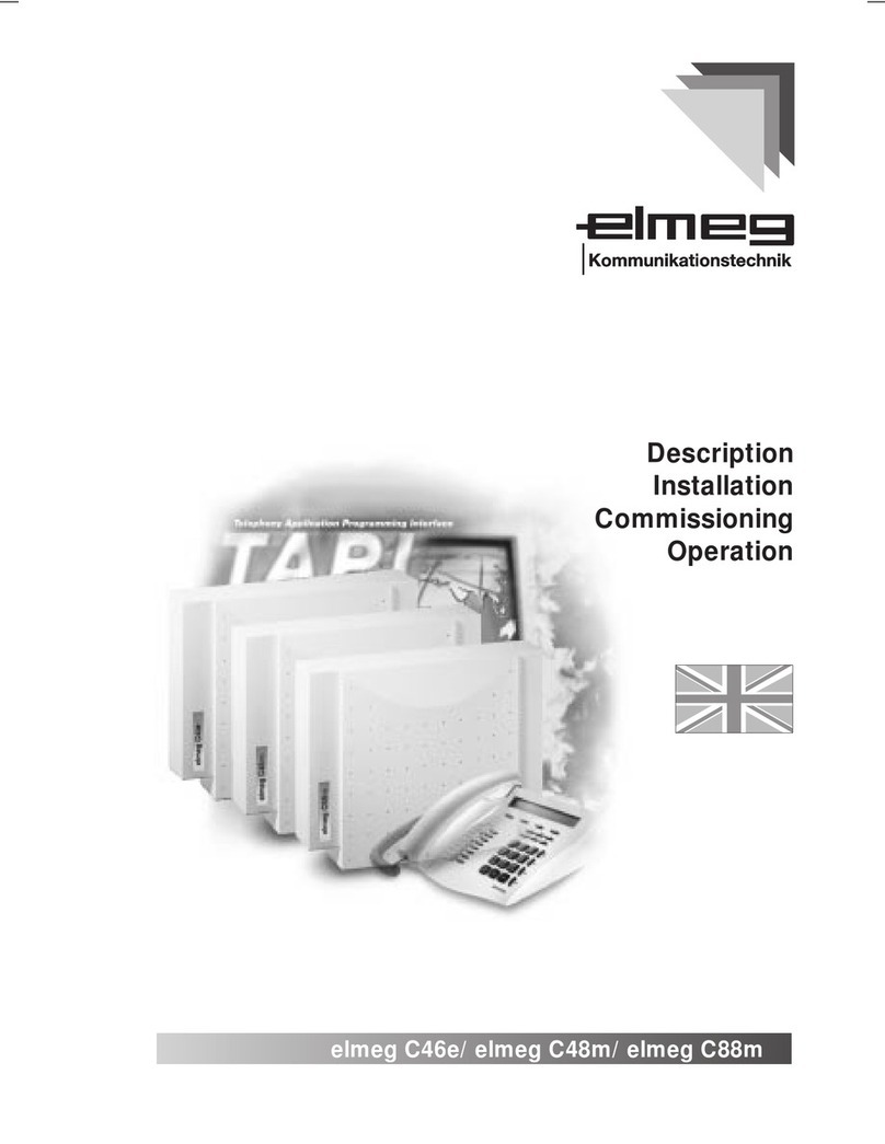 elmeg C46e Description and installation