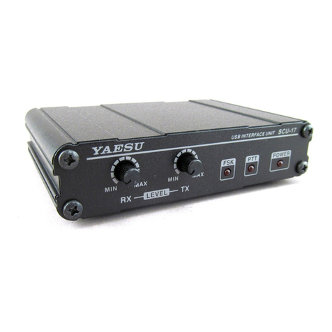 Yaesu SCU-17 User manual