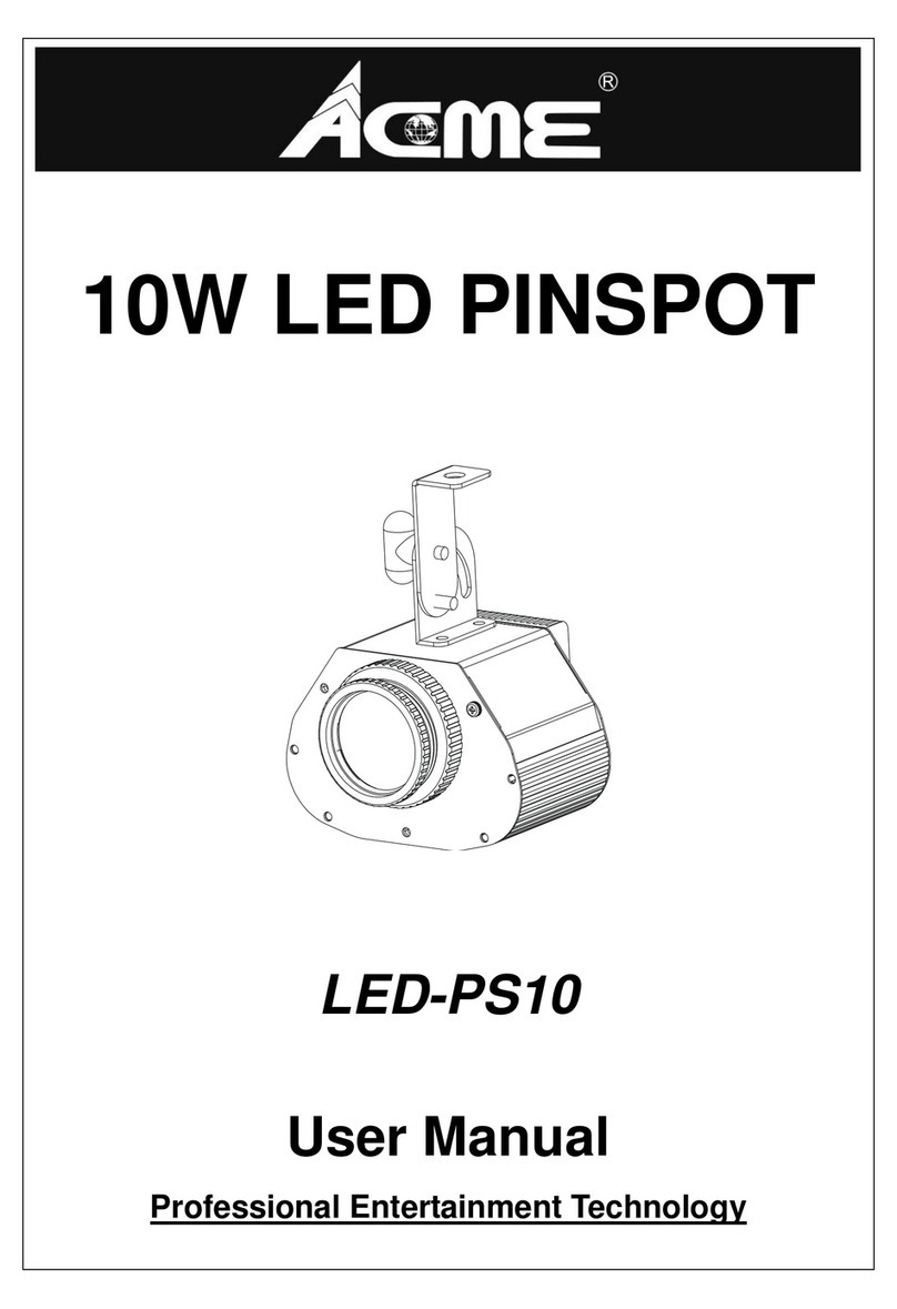 ACME LED-PS10 User manual