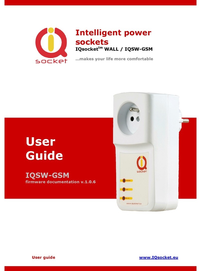 IQsocket IQSW-GSM user guide