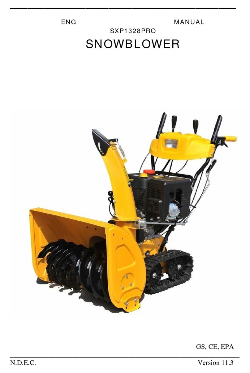 Texas Snowbuster 1100E user manual