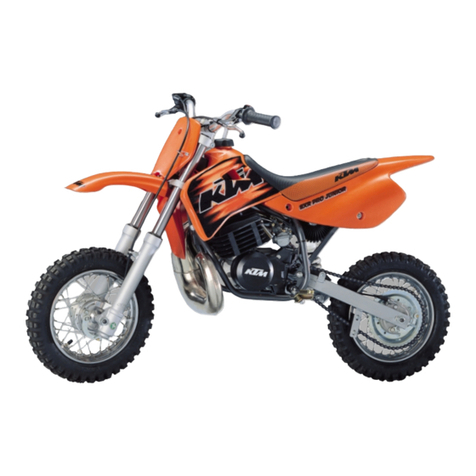 KTM 1998 50 SXR Adventure Owner's handbook