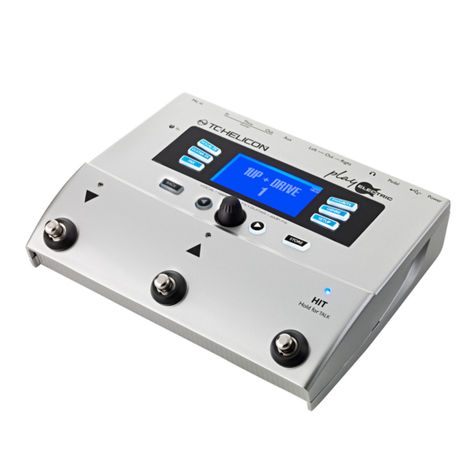 TC-Helicon Play Electric User manual