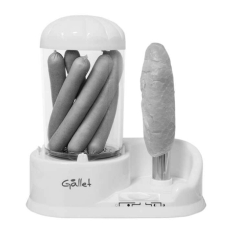 Gallet MAH 40 User manual
