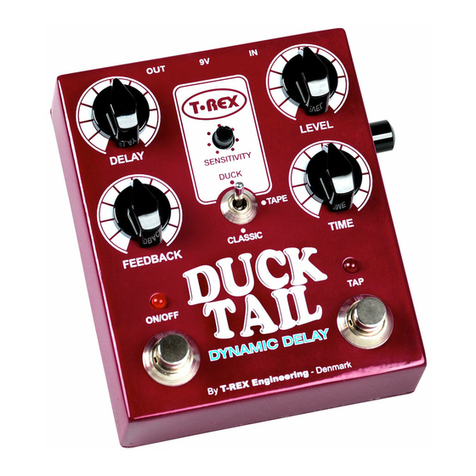 TREX DUCK TAIL User manual