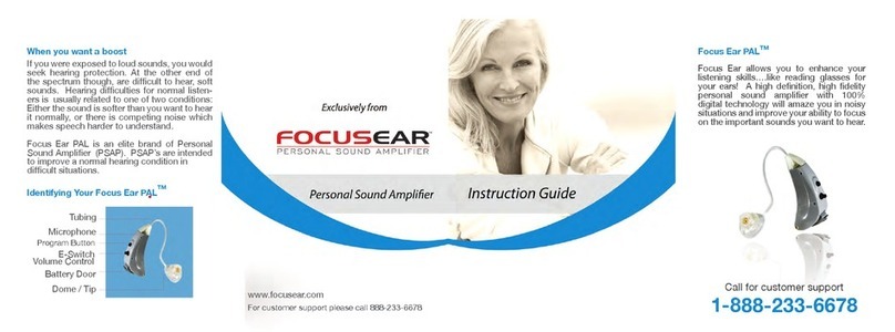 Focusear PAL Instruction guide