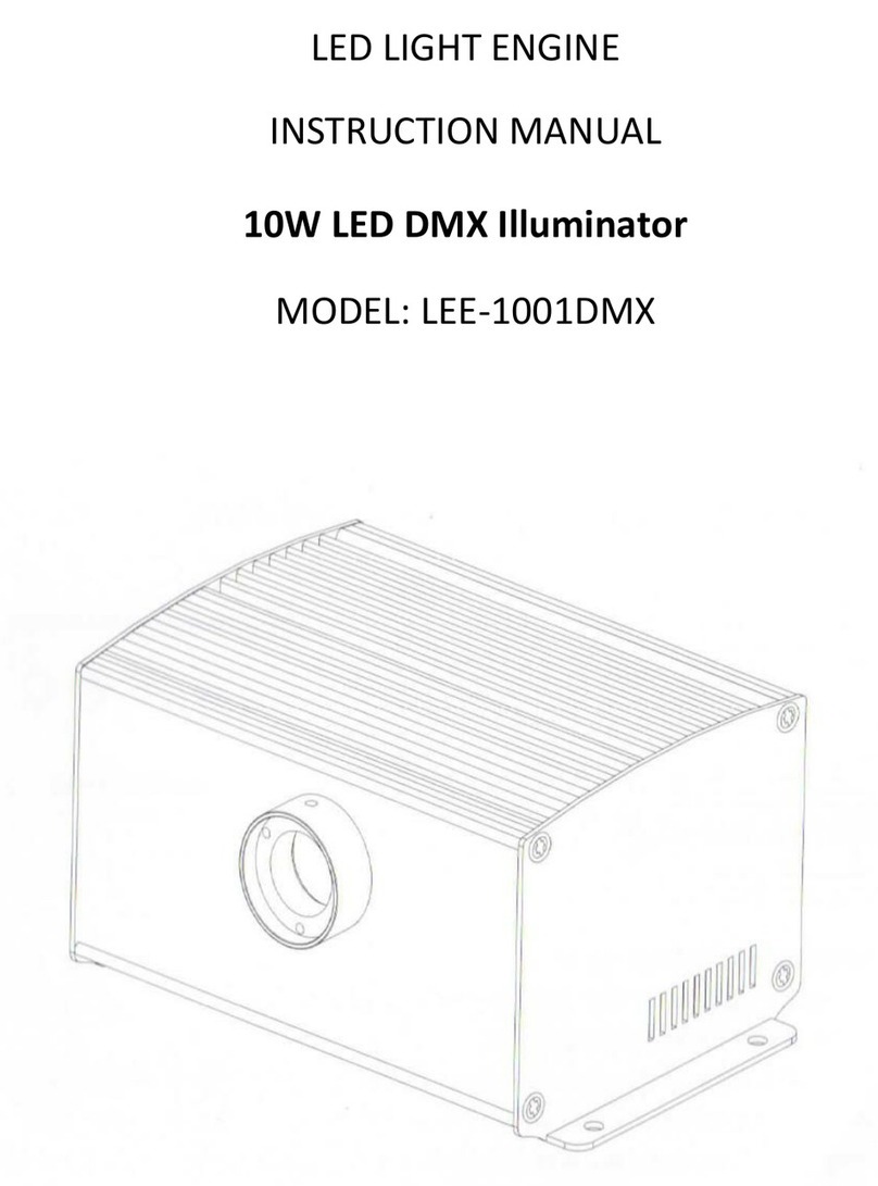 Minar LEE-1001DMX instruction manual