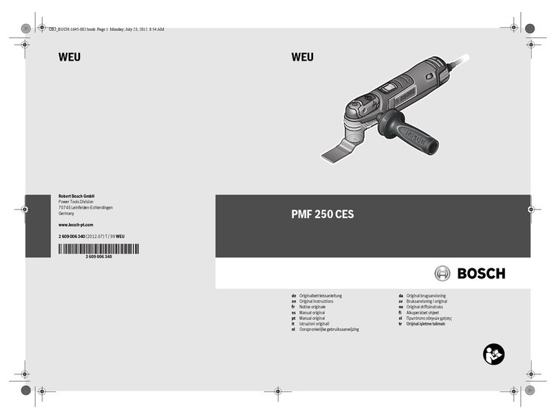Bosch PMF 250 CES WEU Original instructions