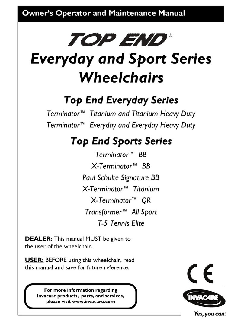 Invacare Terminator Titanium Manual