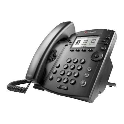 Polycom VVX 300 User manual Polycom VVX 300 User manual