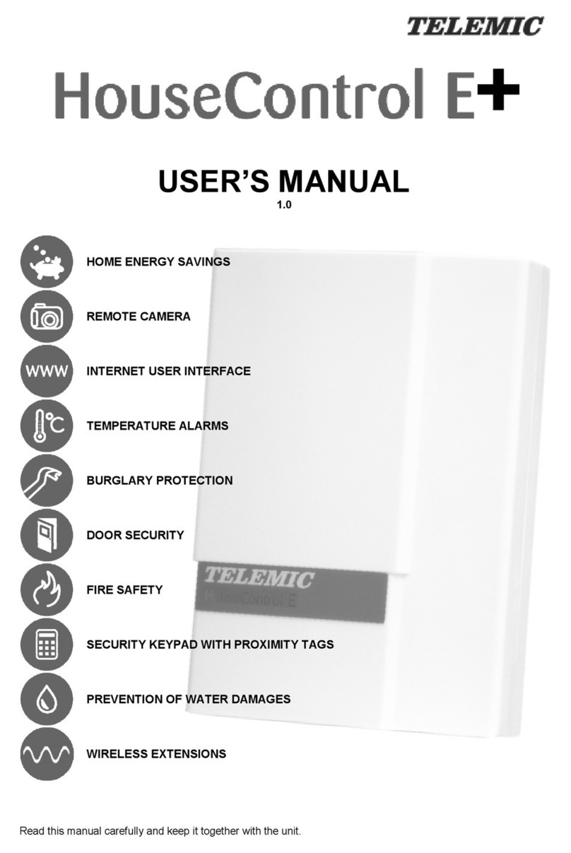 Telemic HouseControl E+ user manual