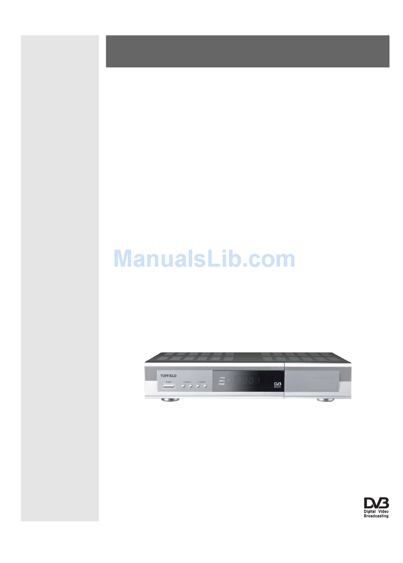 Topfield TF 7710 HTCI User manual