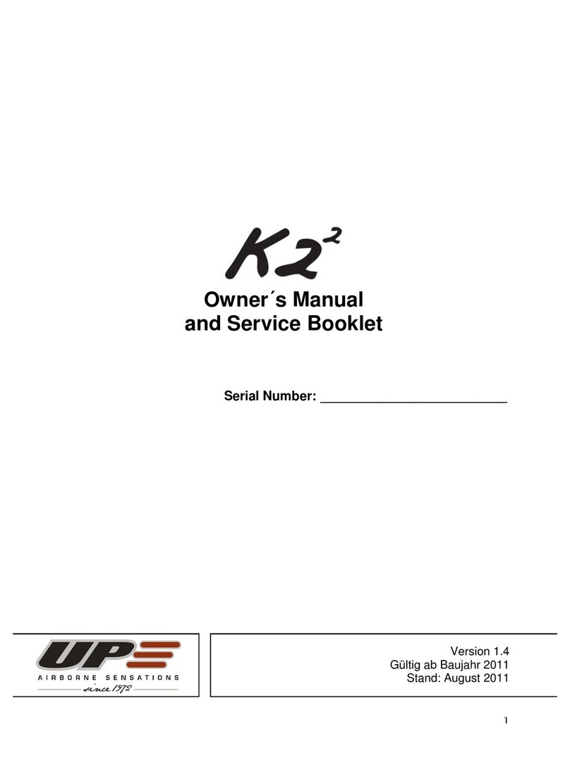 UP K2 Owners manual and service manual