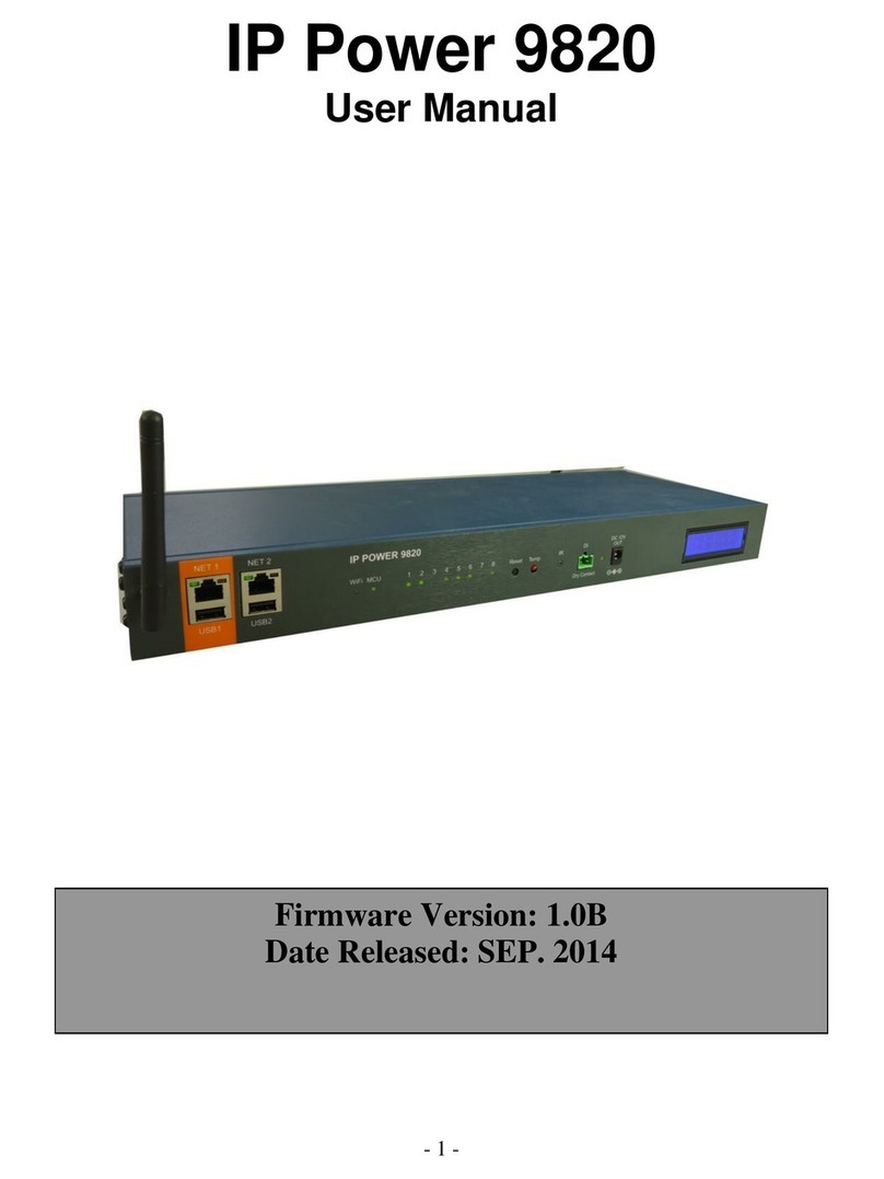IP Power 9820 User manual