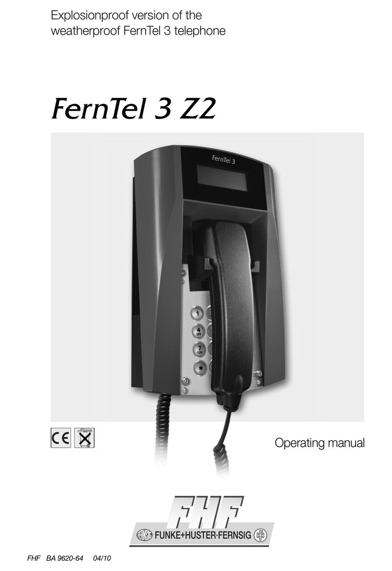 FHF FernTel 3 Z2 User manual