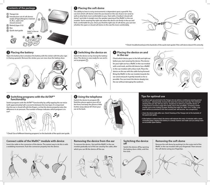 ExSilent Ytango Lite quick start guide