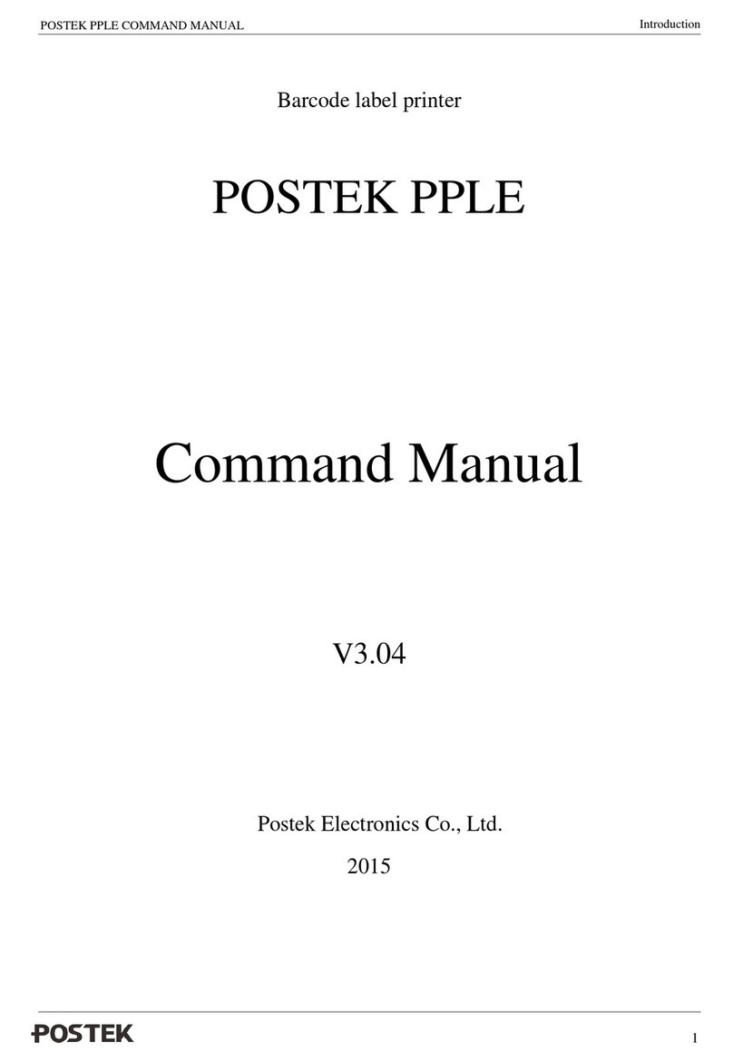 Postek PPLE Installation instructions