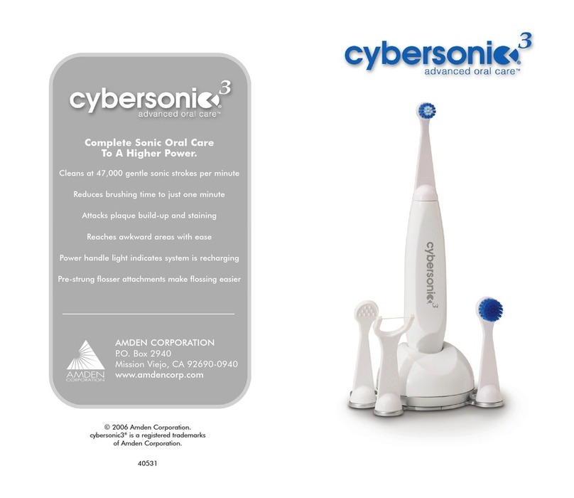 Cybersonic 3 owner's manual