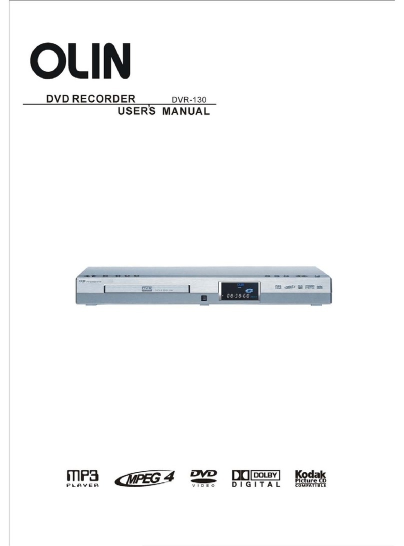 Olin DVR-130 user manual