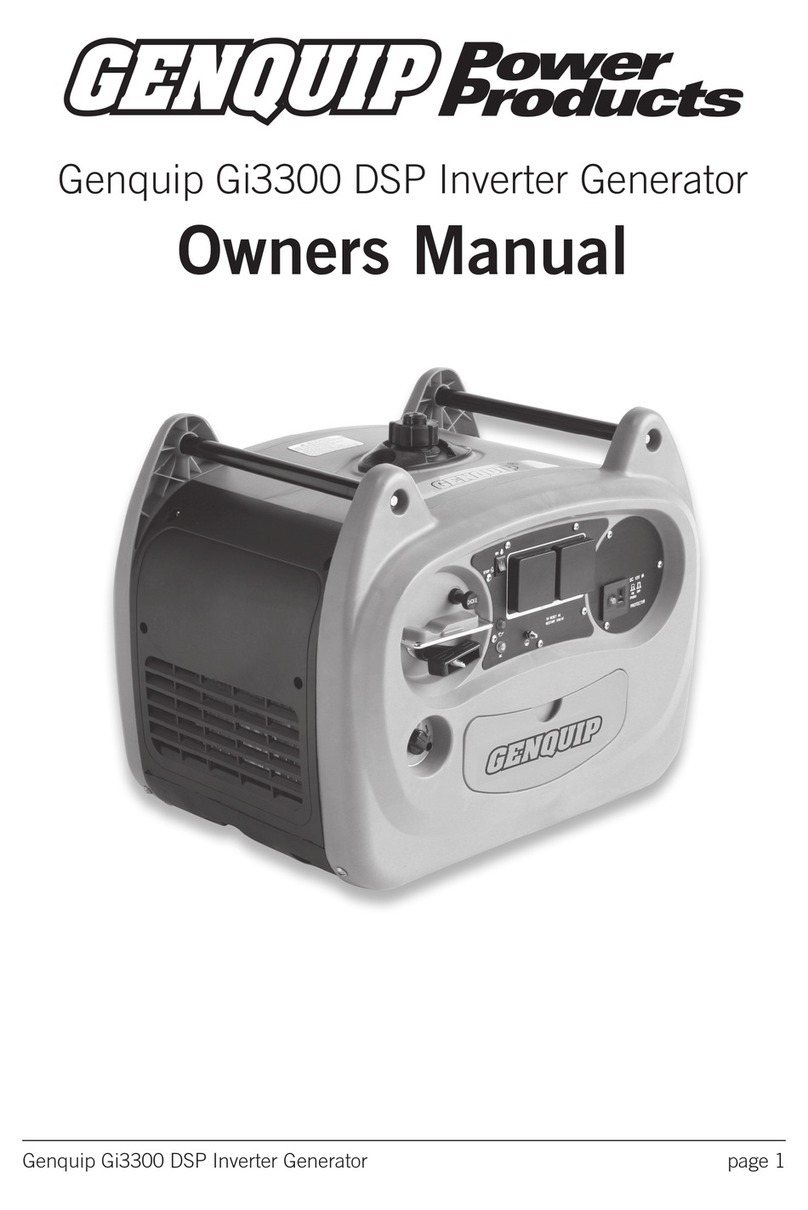 Genquip Gi3300 DSP User manual
