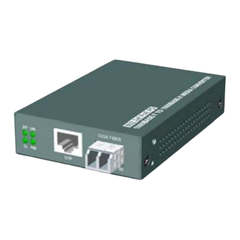 KTI Networks KGC-352 Series User manual