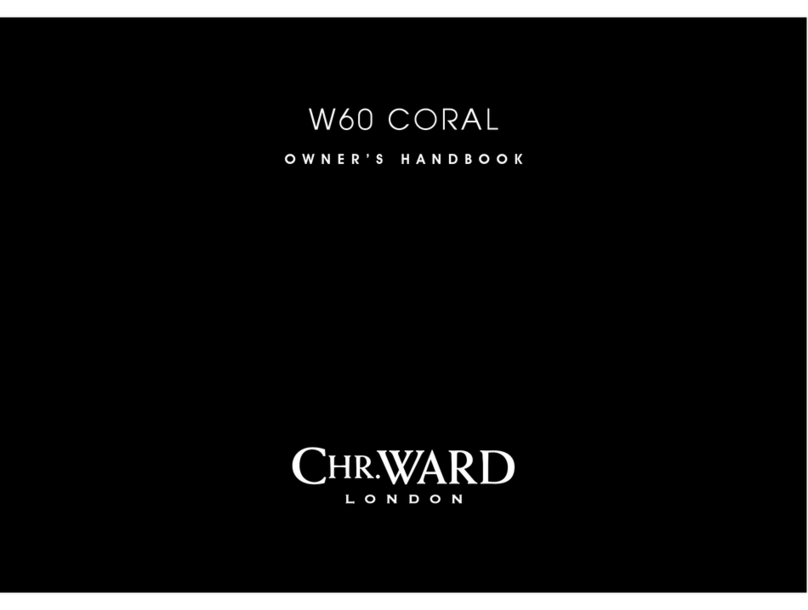 Chr. Ward W60 Coral Owner's handbook