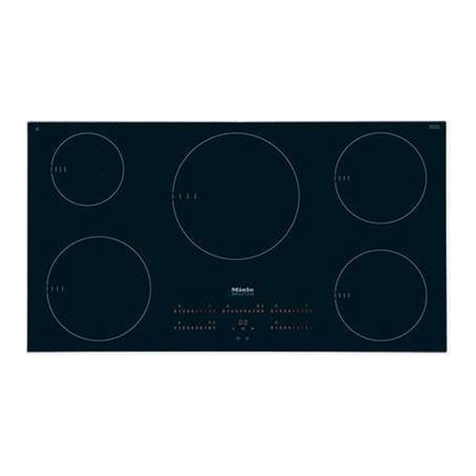 Miele KM 6350 Operating and installation instructions