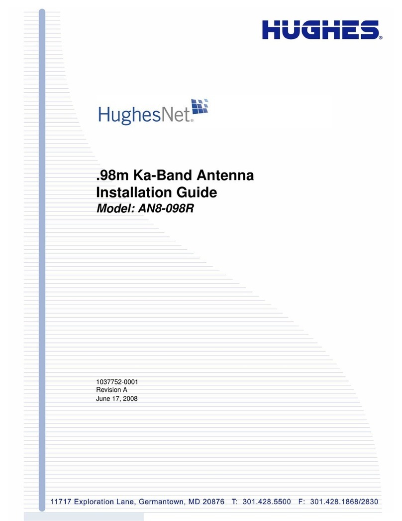 Hughes AN8-098R User manual Hughes AN8-098R User manual