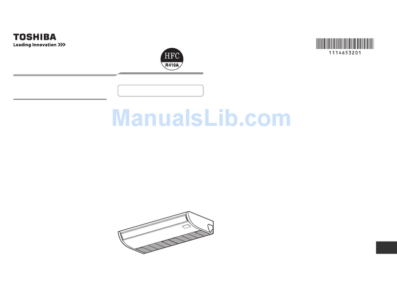 Toshiba RAV-SM567CTP-E User manual
