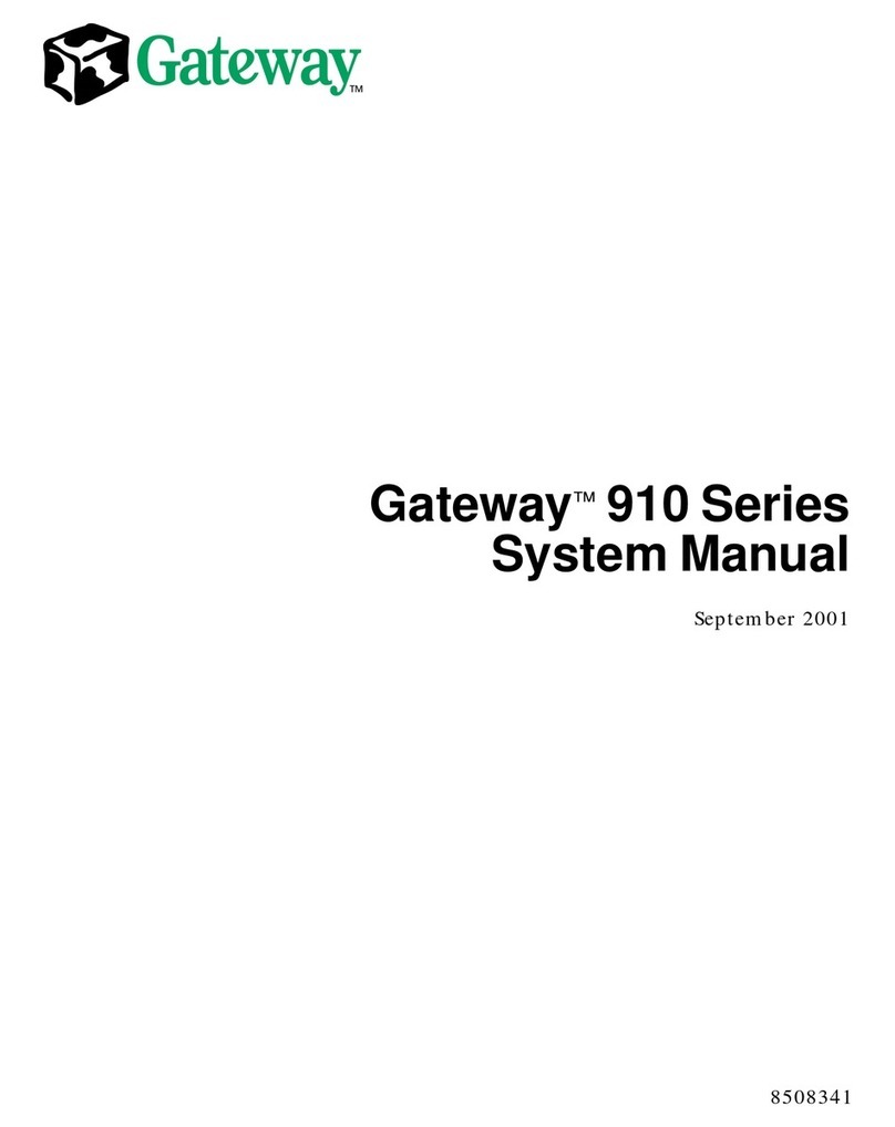 Gateway 910 Series User guide