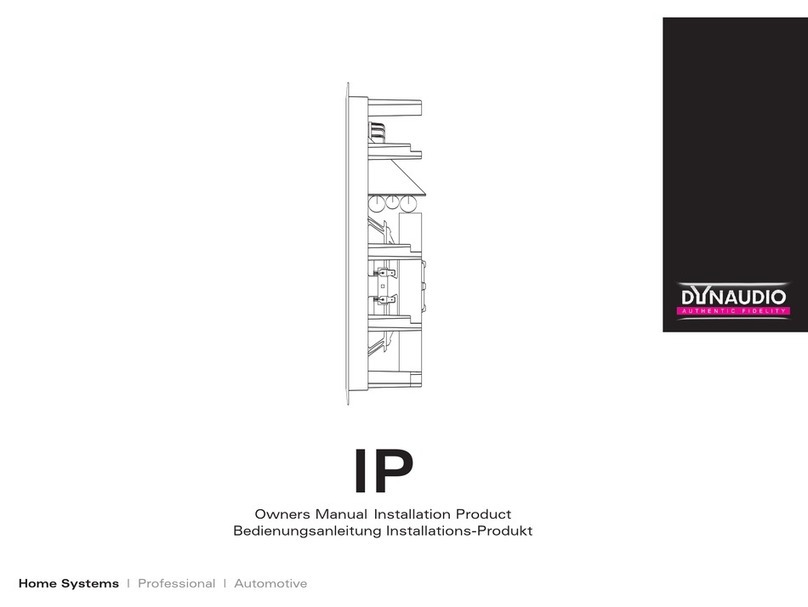 Dynaudio IP 17 Safety guide