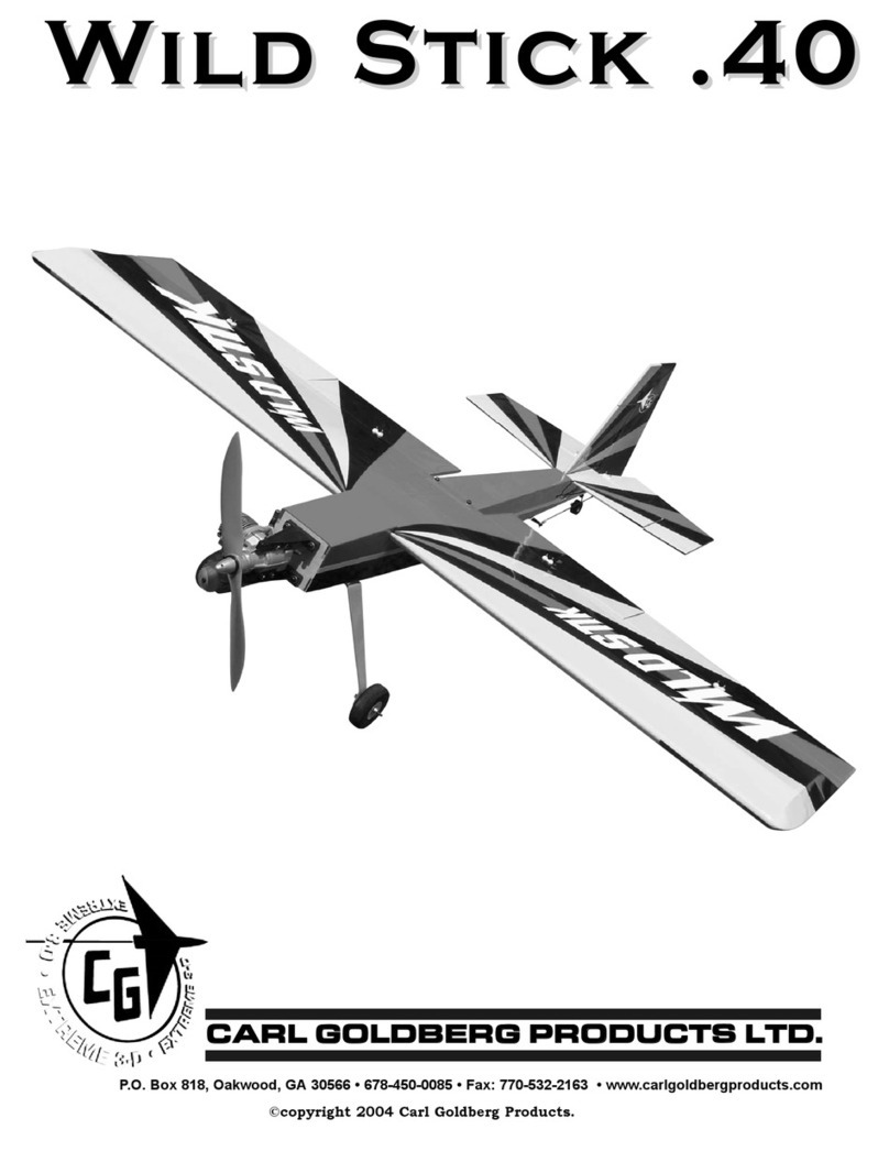Carl Goldberg Products Wild Stick .40 user guide
