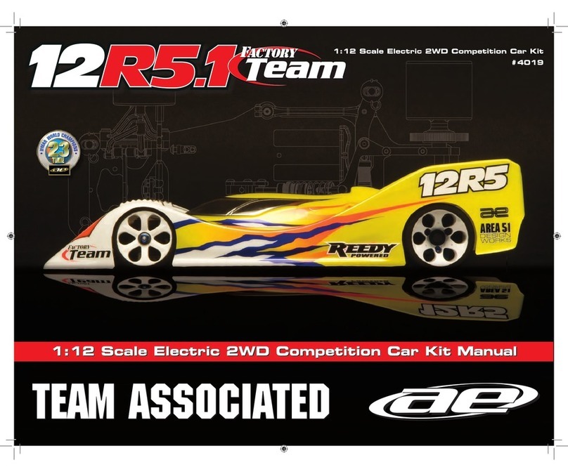 Associated Electrics 12R5.1 FactoryTeam User manual Associated Electrics 12R5.1 FactoryTeam User manual